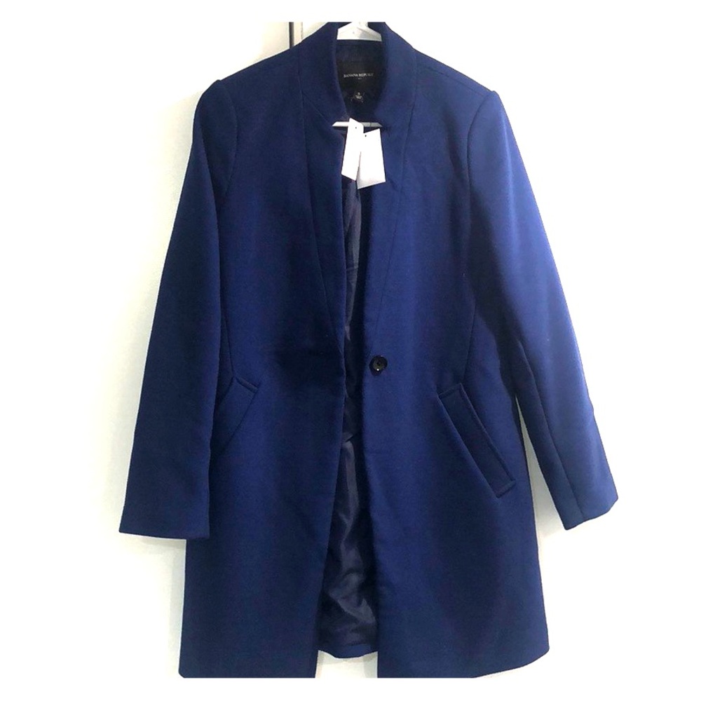 Banana republic blue Top Coat